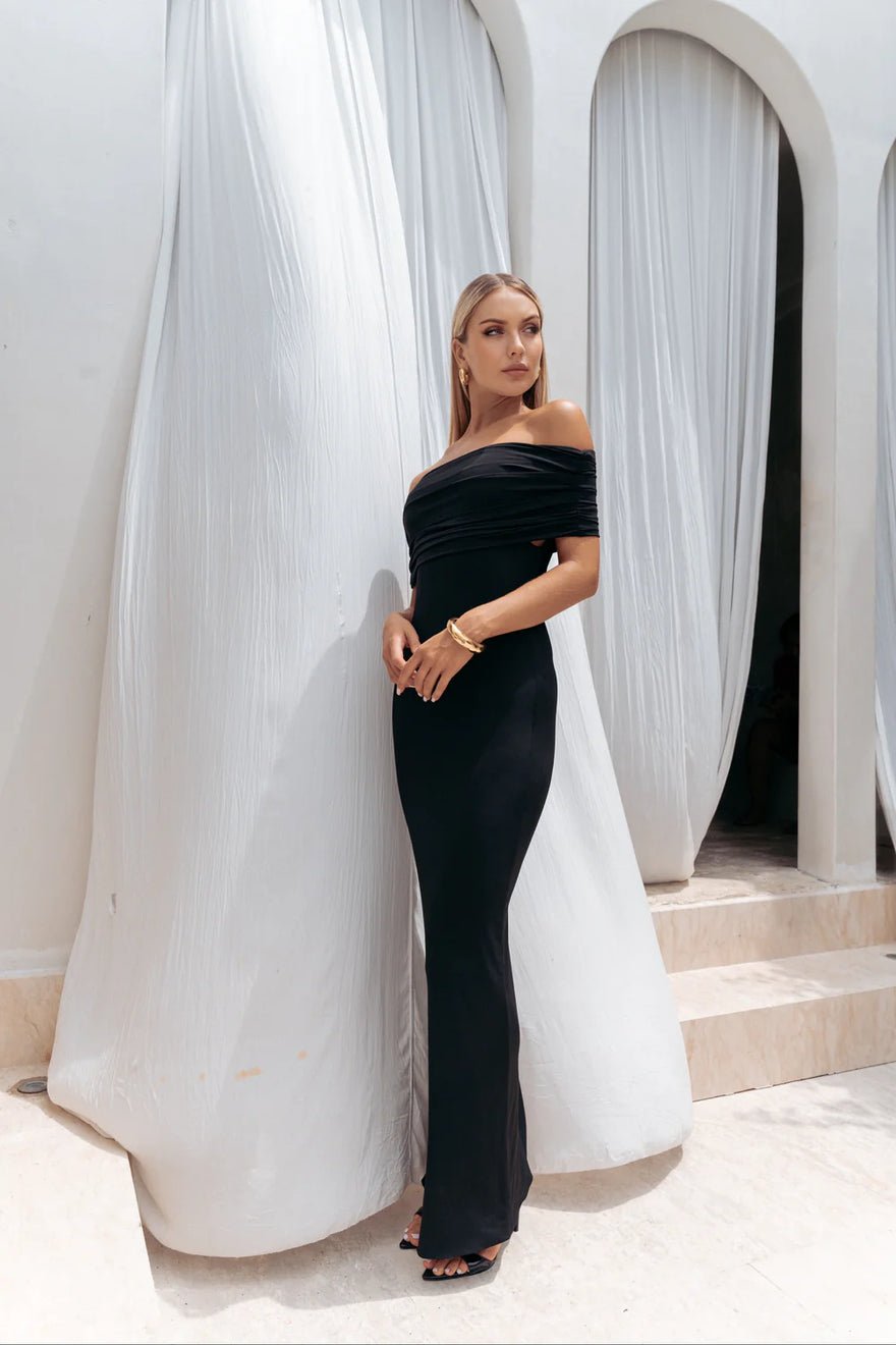 Bianca and Bridgett Louise Maxi Dress - Black photo 2