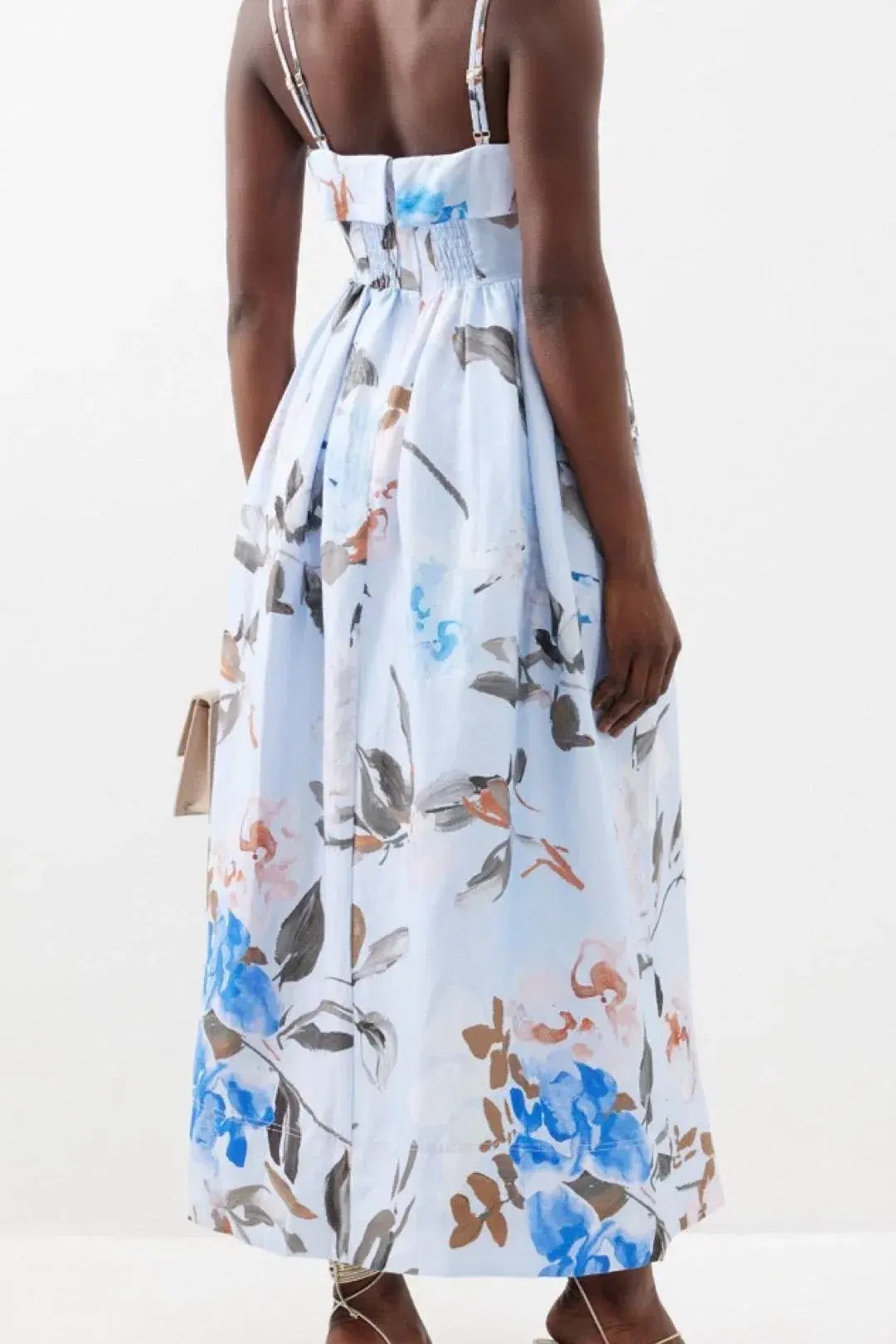 Aje Untamed Midi Dress Divine Orchid Size 16 photo 3