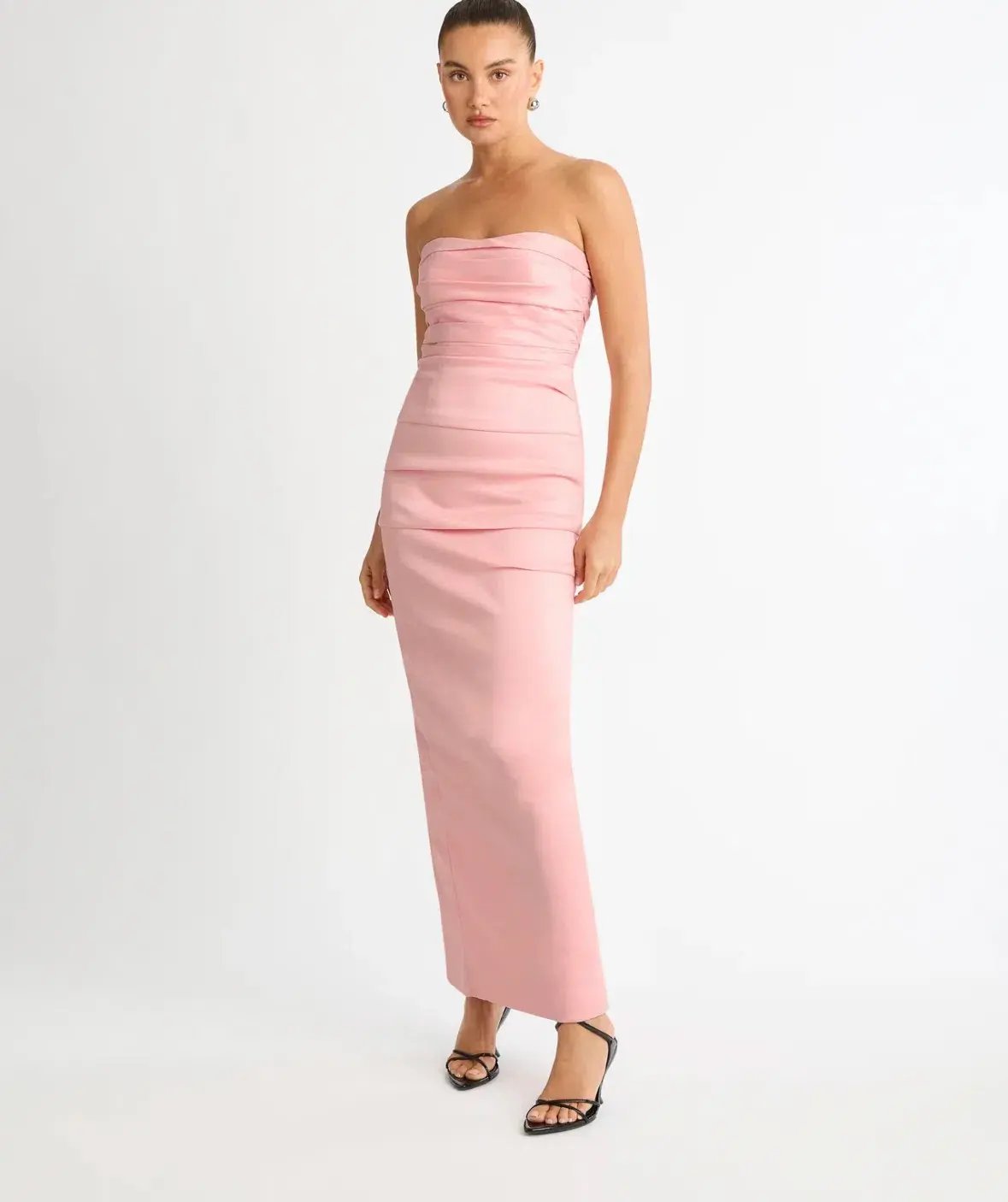Sheike Carrie Gown Pink Size 8 photo 3