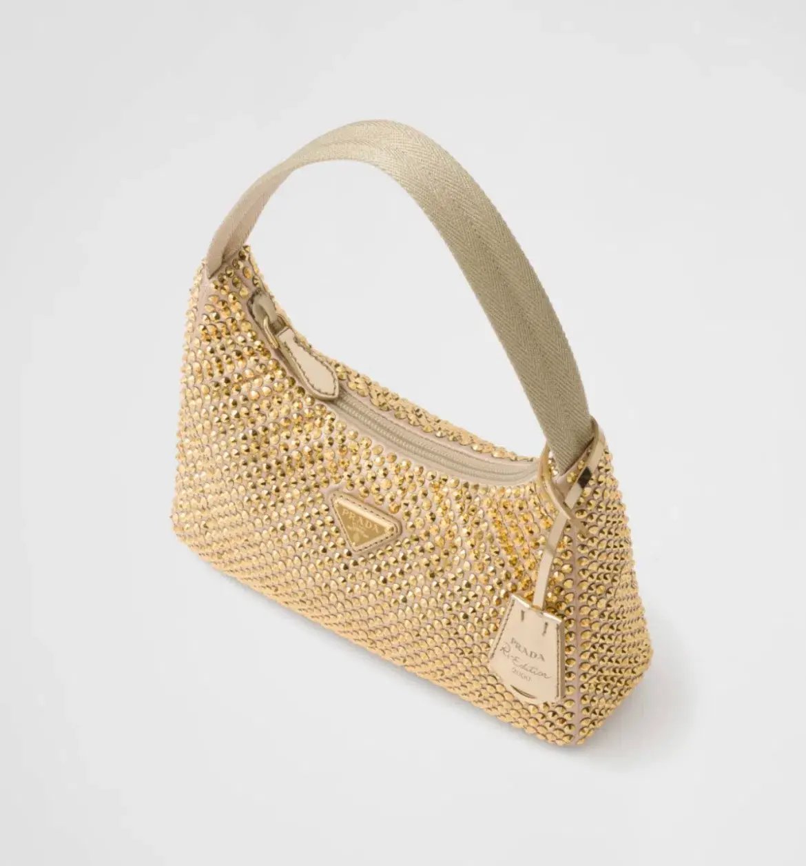 Prada Reedition Crystal Gold photo 4