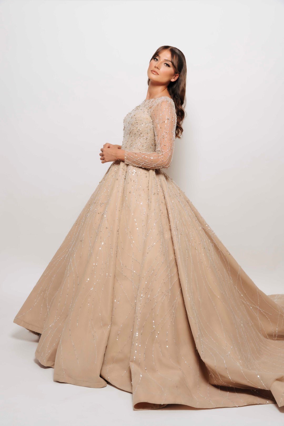 GRACE BALLGOWN BY INTEGRITY NUDE photo 3