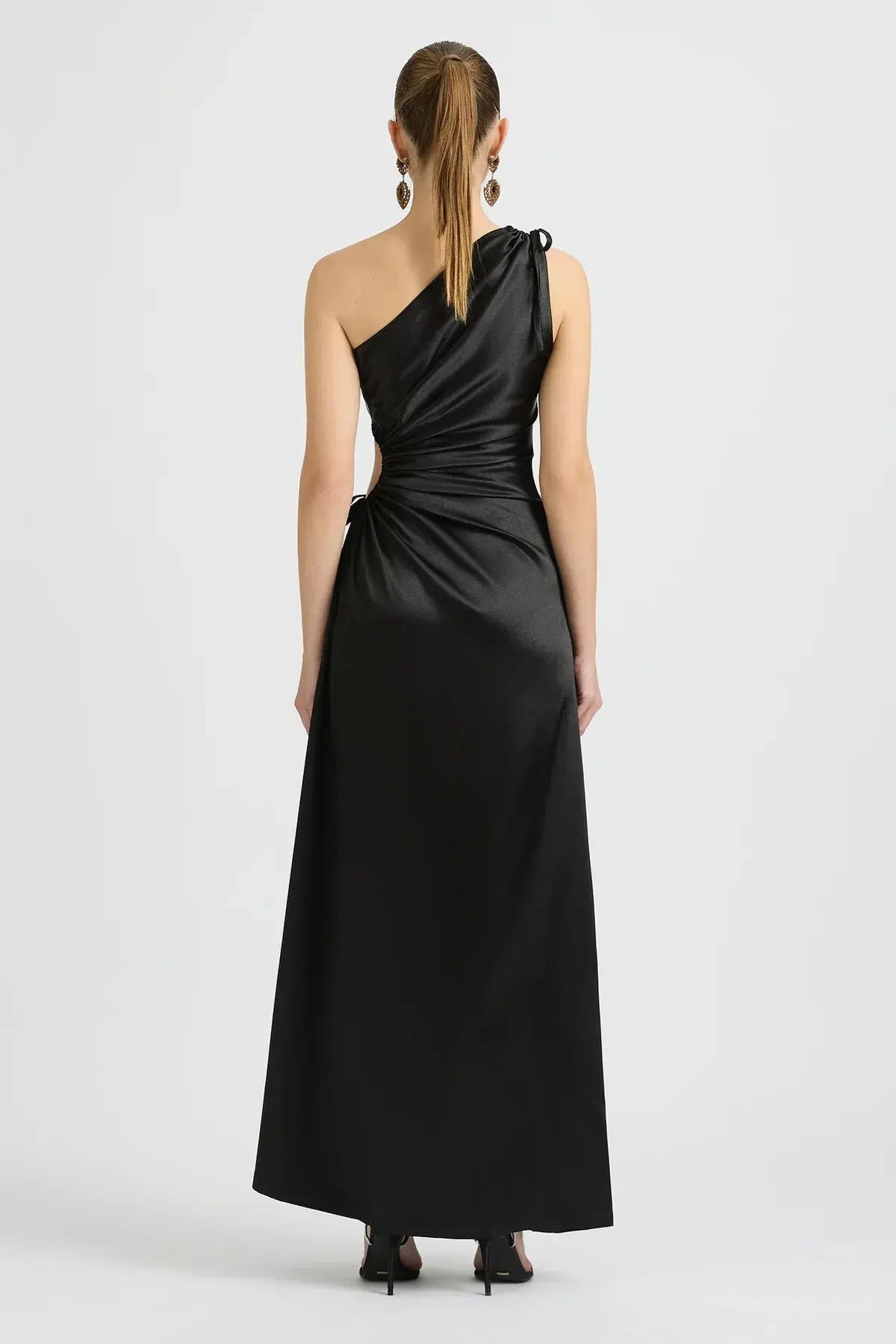 SONYA MODA NOUR MAXI DRESS in Black SIZE 12 photo 2