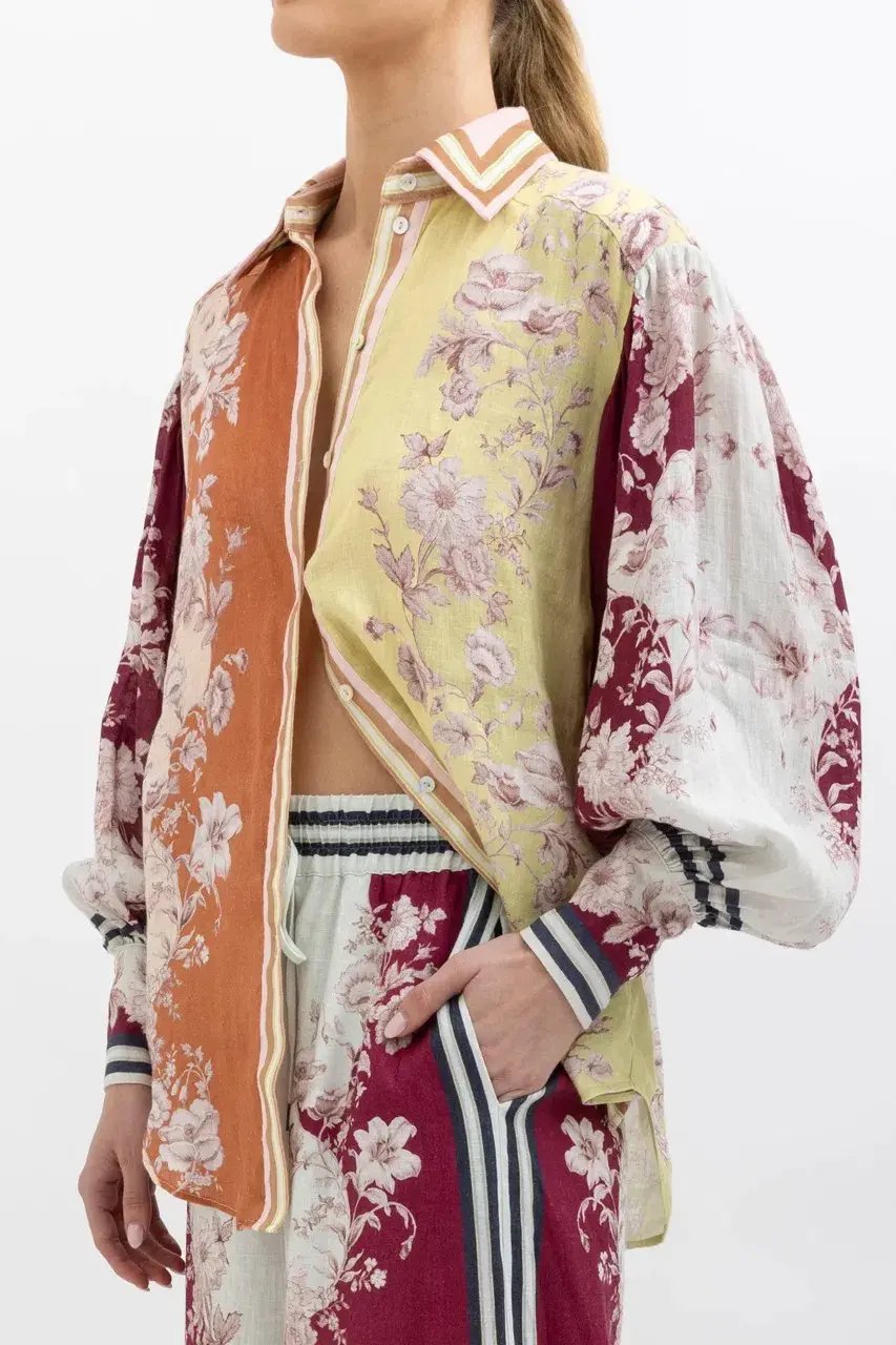 Alemais Marlow Shirt and Pant Set Floral Size AU 10 photo 11