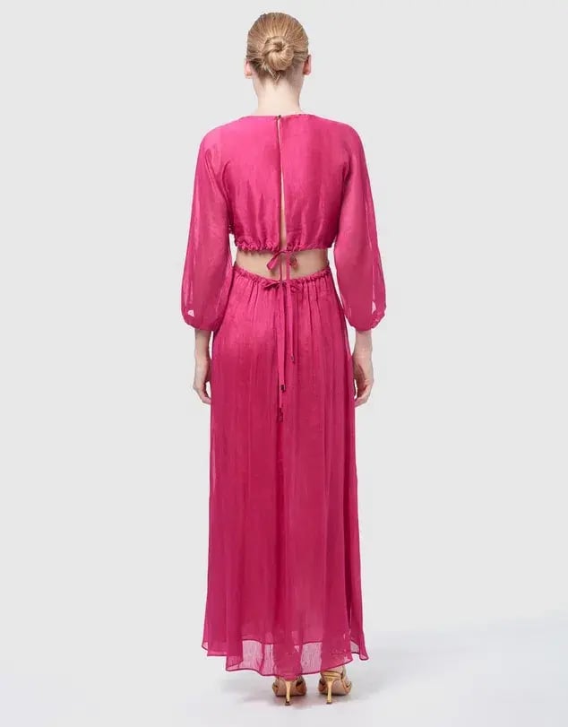 Manning Cartell Lyrical Colours Maxi Dress Pink Size 8 photo 2