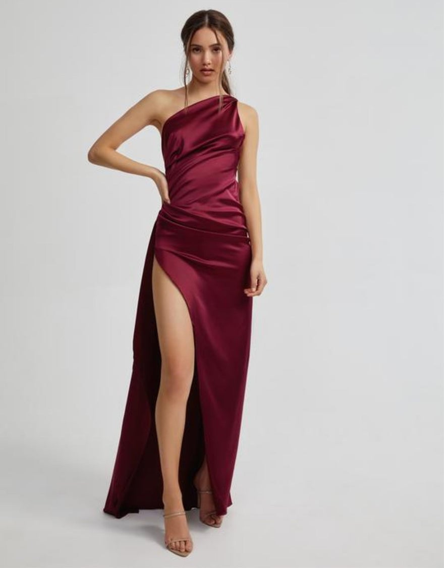 Lexi Samira Dress, Burgundy photo 3