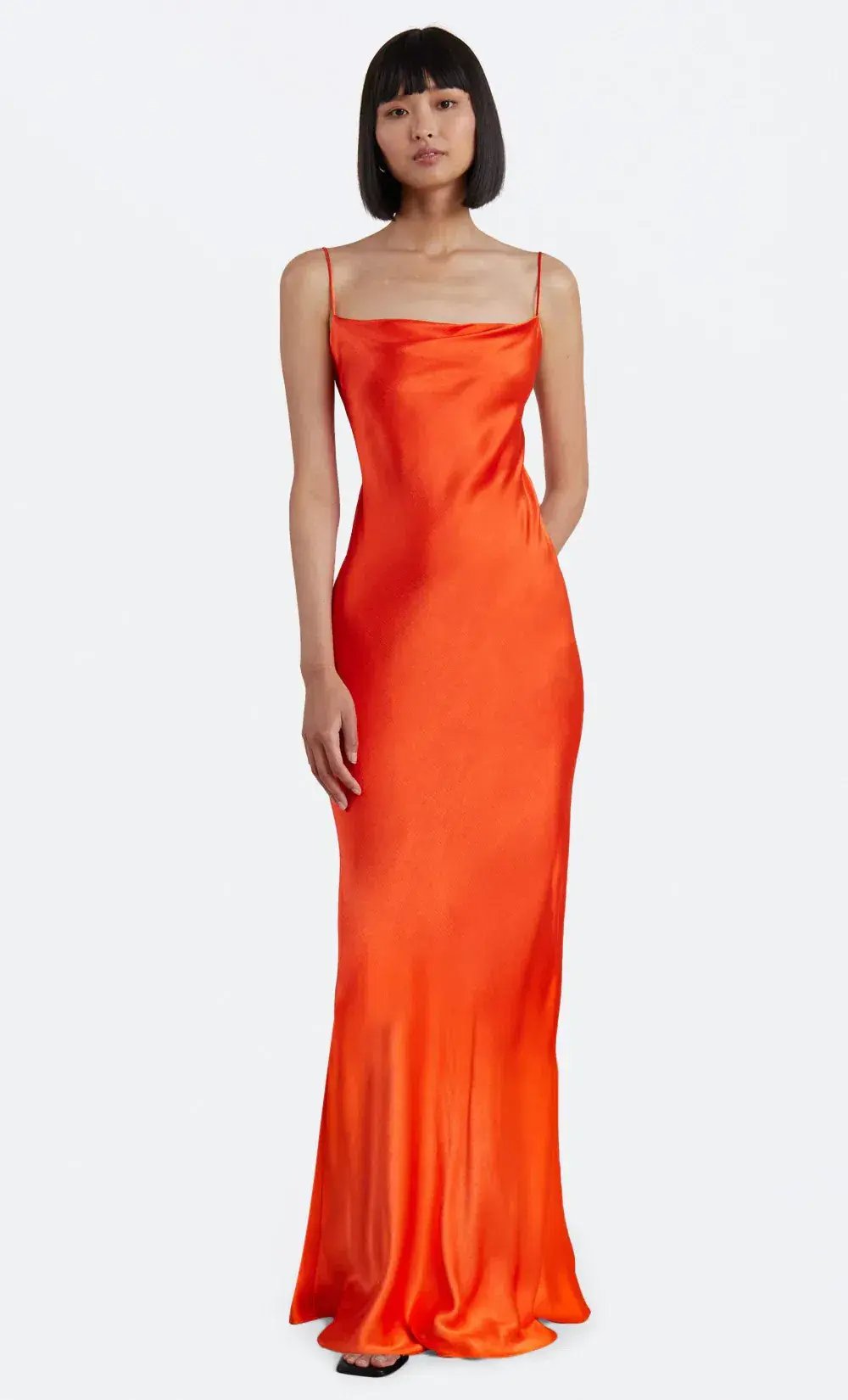 Bec & Bridge Lorelai Tie Maxi Dress Orange Size 8 photo 5