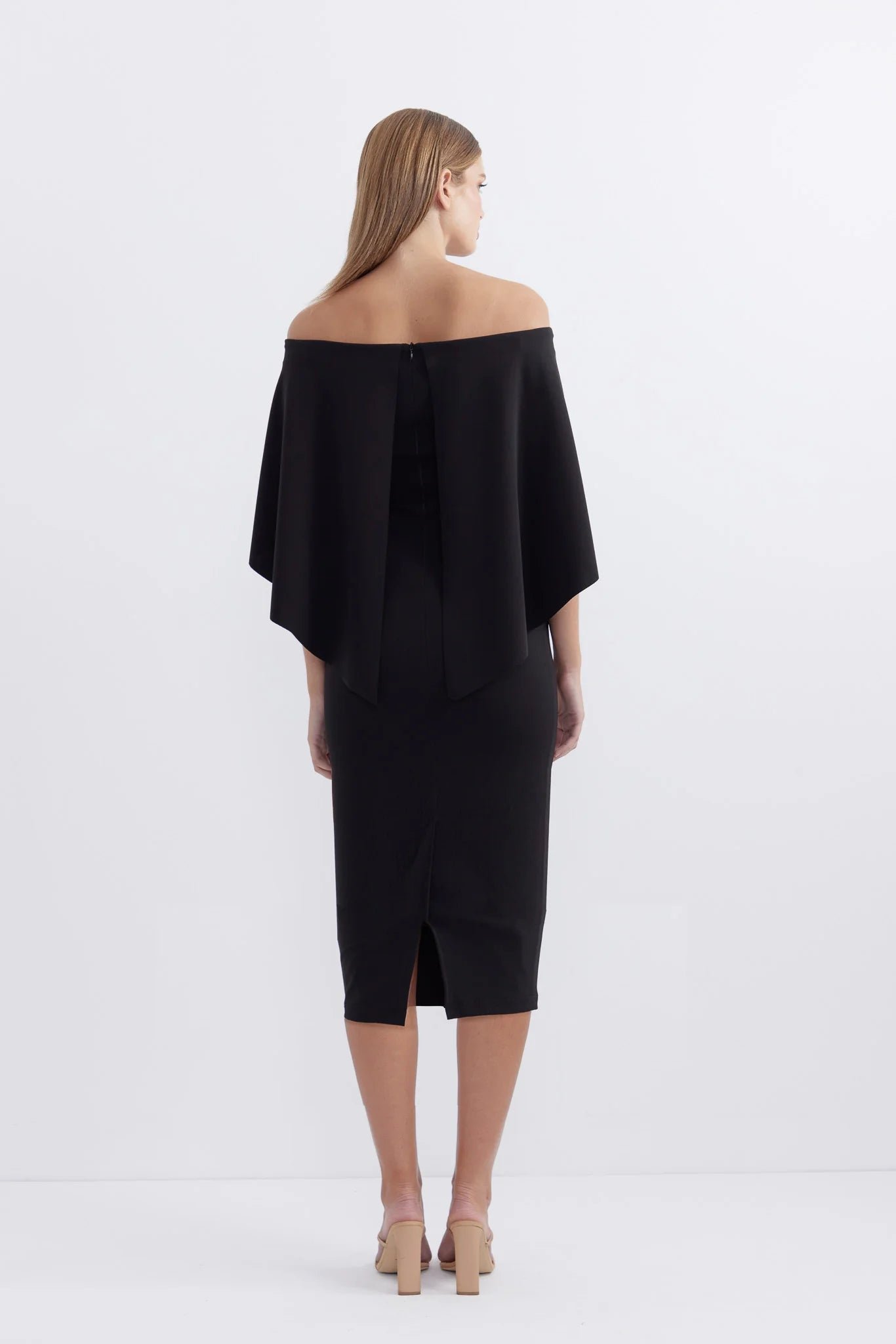 PASDUCHAS COMPOSURE LONG MIDI - BLACK photo 5