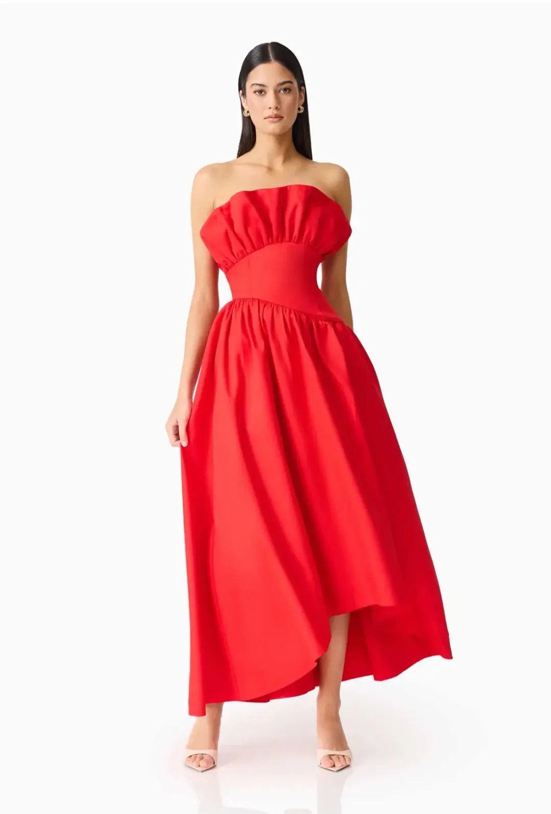Elliatt Laurel Gown Dress Red Size 12 / L photo 5