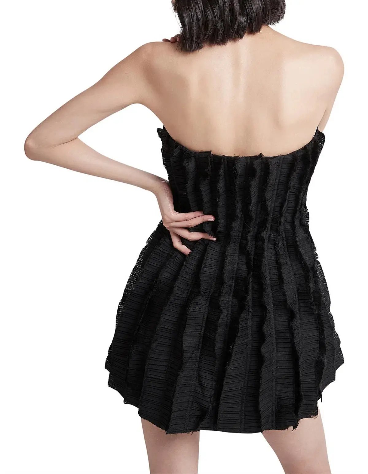 Aje Hybrid Sleeveless Mini Dress Black Size 4 photo 3