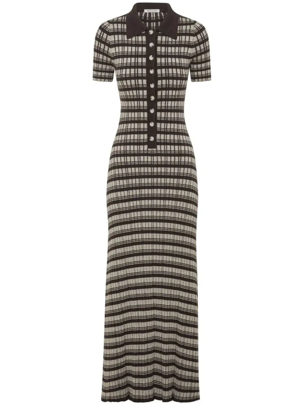 Anna Quan Penelope Midi Dress Tiramisu Brown Size AU 6 photo 2