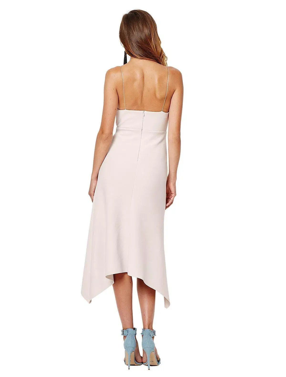 Bec and Bridge Lady Allure Cut-Out Dress Cream Size 6 photo 3