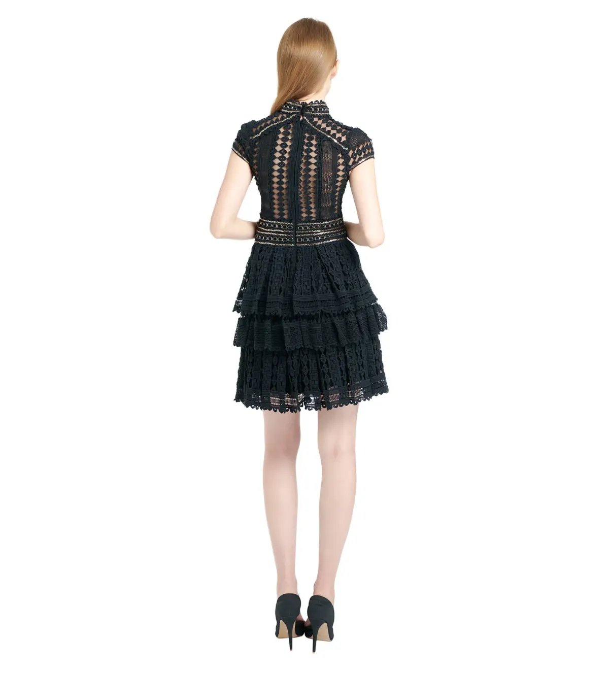 Thurley Tropic Of Capricorn Dress Black in Size 8 photo 2