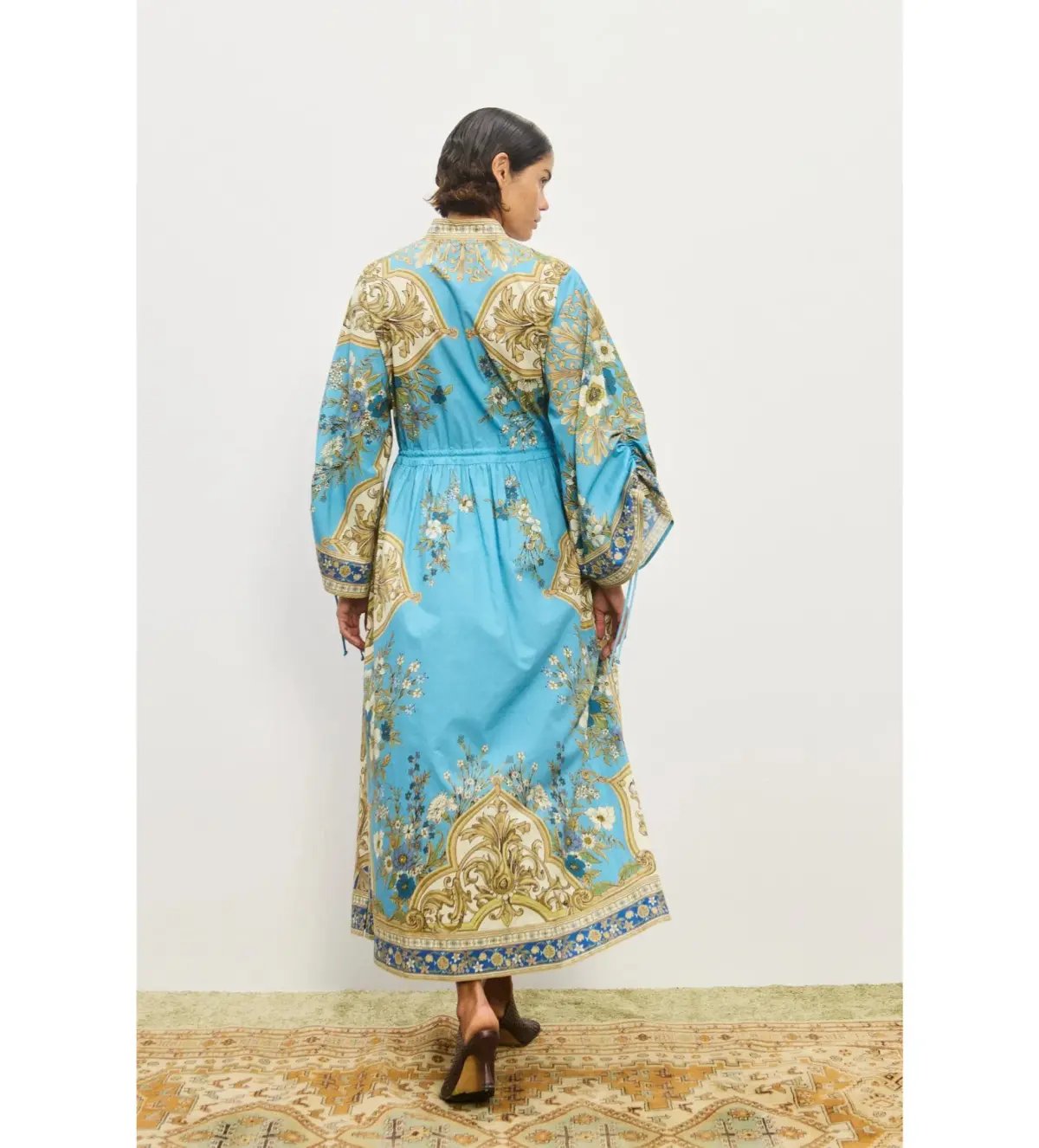 Alemais Cassie Pool Midi Dress Multi Size 10 photo 4
