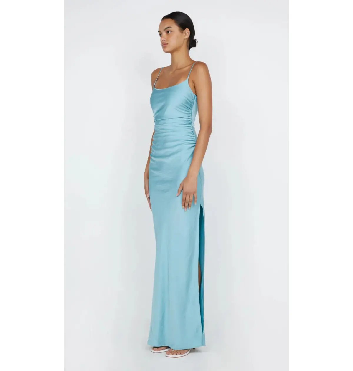 Bec & Bridge Emilia Scoop Neck Dress Duck Egg Size AU 8 photo 2