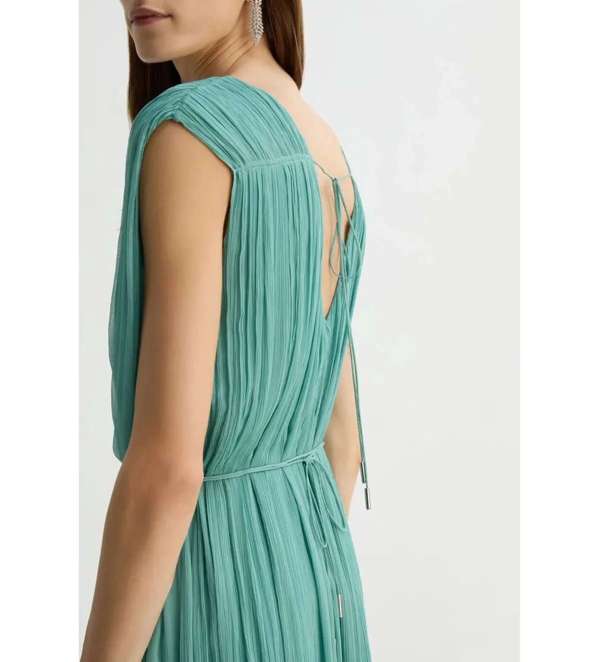 Willow Etienne Maxi Dress Sage Size AU 12 photo 4