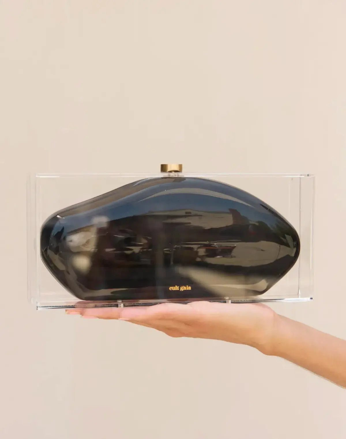 Cult Gaia Annika Clutch in Black photo 5