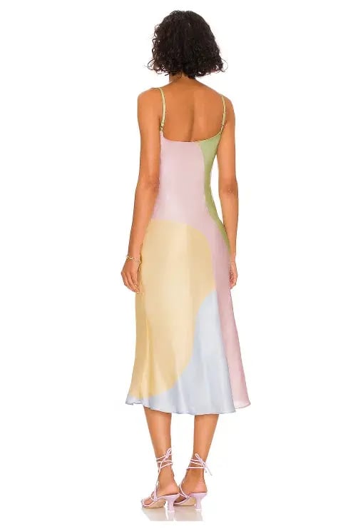 Olivia Rubin Aubrey Midi Dress Multi Size 12 photo 7