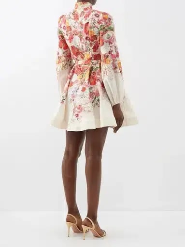 Zimmermann Wonderland Buttoned Mini Multi Size 1 / Size AU 10 photo 2