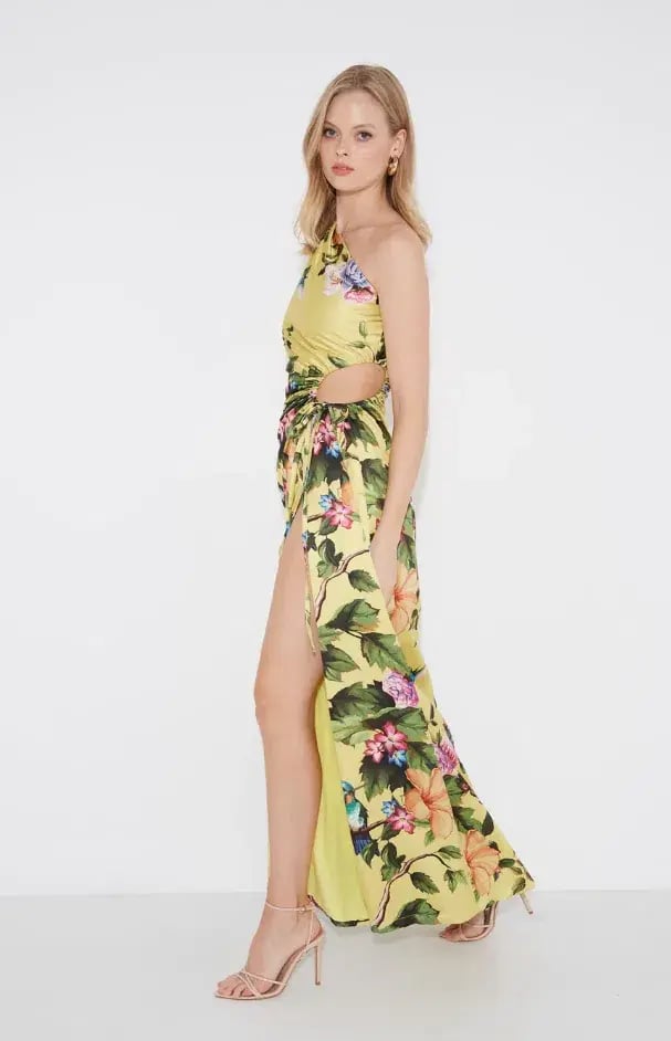 Sonya Moda Nour Maxi Dress Royal Botanica Floral Size 10 / M photo 2