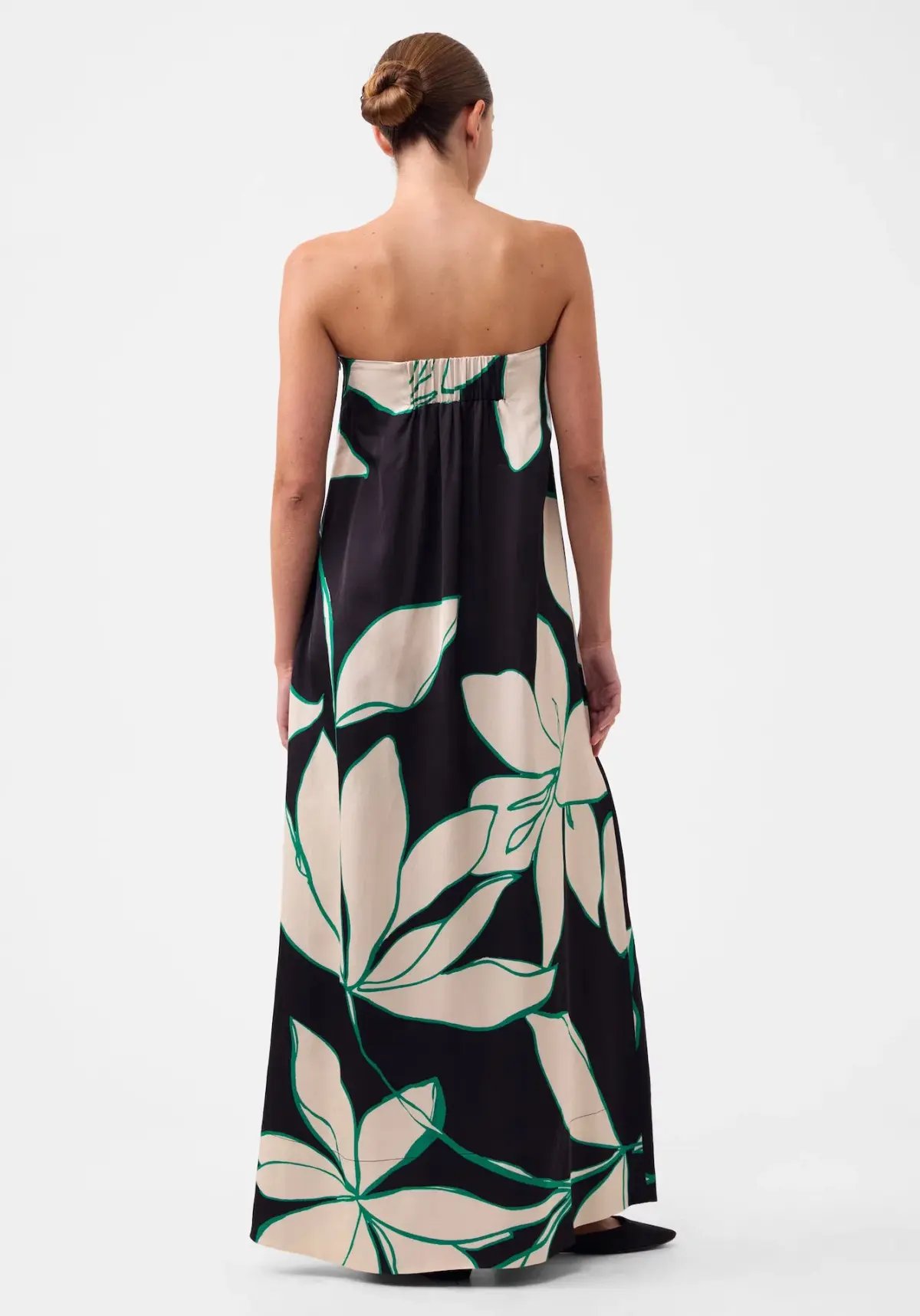 Morrison Willow Maxi Strapless Dress Floral Print Size AU 12 photo 3