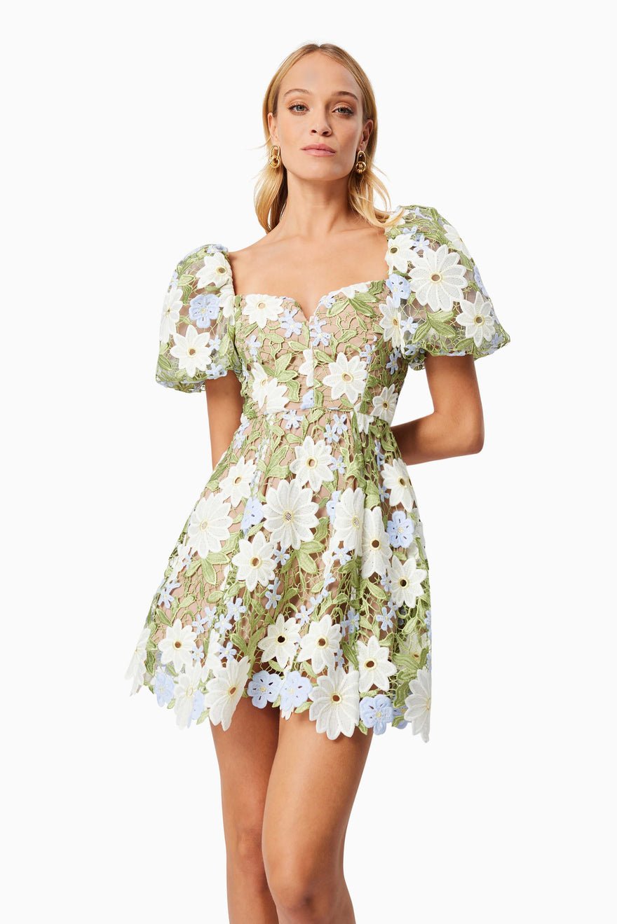 Elliatt Flora Mini Dress - Multi photo 2
