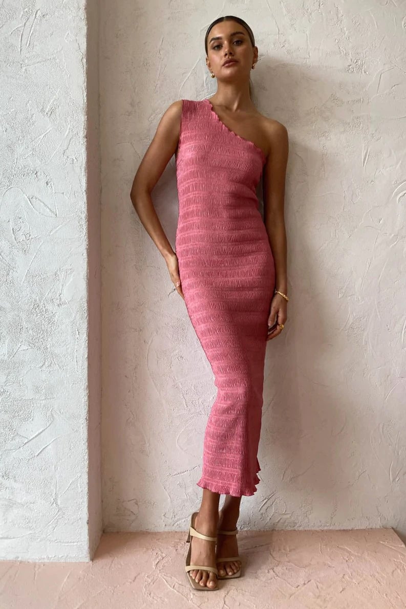 L'IDÉE SOIRÉE GIGI SMOCKING GOWN - DUSTY ROSE photo 5