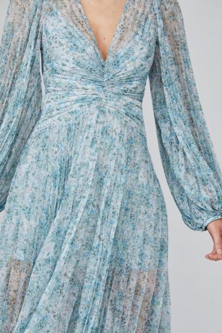 ACLER ASTONE DRESS - BLUE FLORAL photo 15