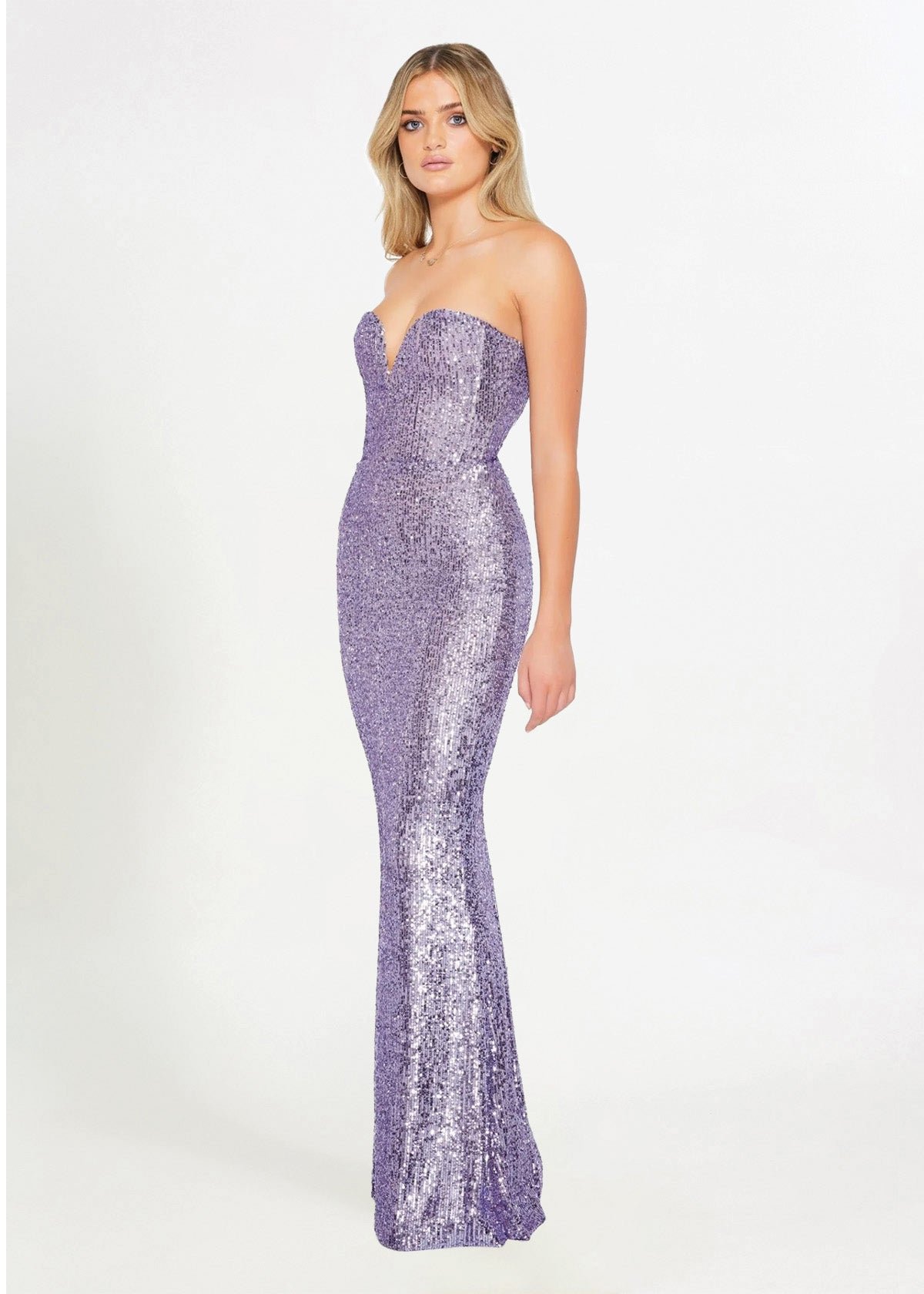 Lumiere Gown in Lilac Purple photo 3