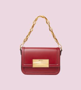 Jimmy Choo Diamond Crossbody Bag Cranberry photo 5