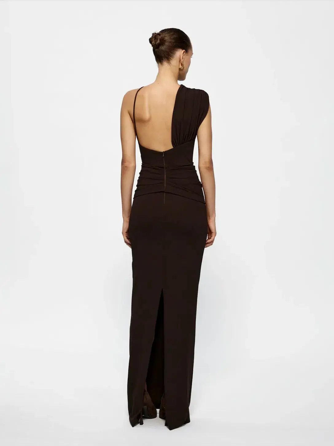 Effie Kats Greer Maxi Gown Coffee Size XS / AU 6-8 photo 4
