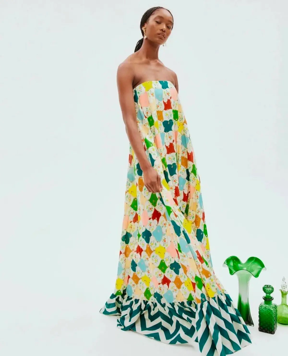 Alemais Everly Strapless Gown Multi Size 6 photo 4
