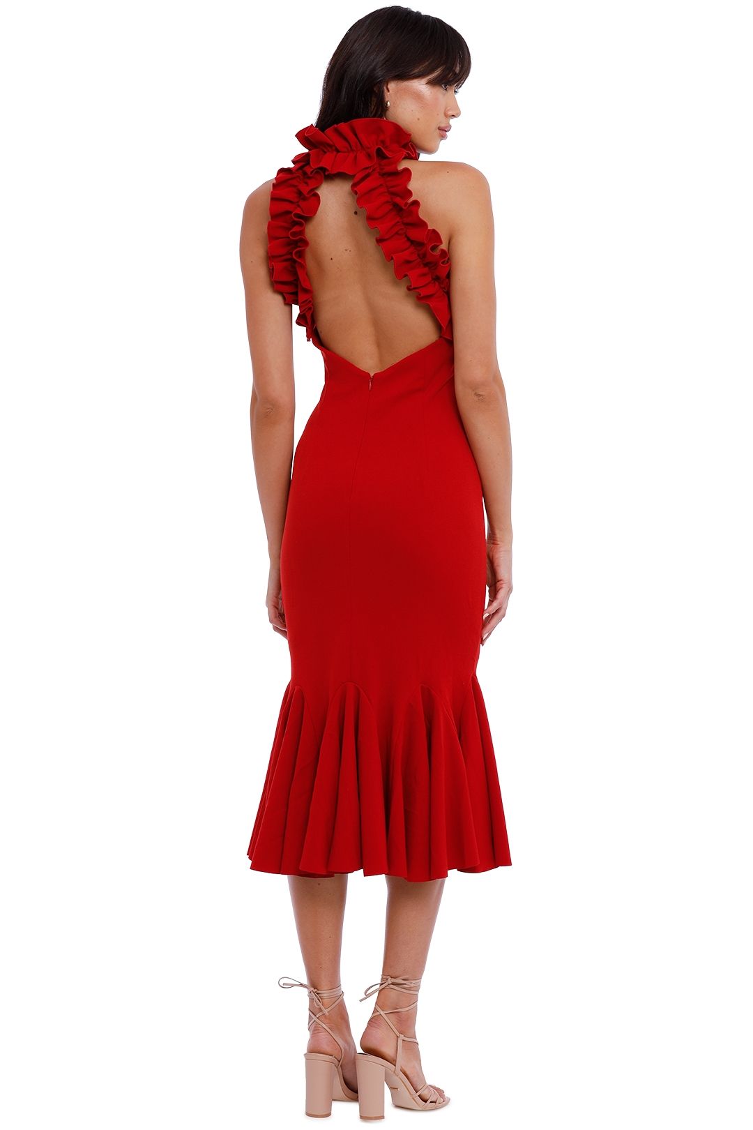 Composure Dress - Scarlet photo 5