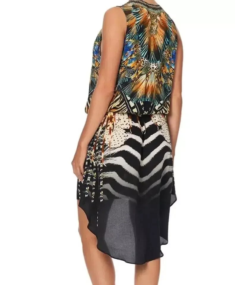 Camilla Cross Over Dress With Long Back Lost Paradise Size XS/Au 8 photo 6