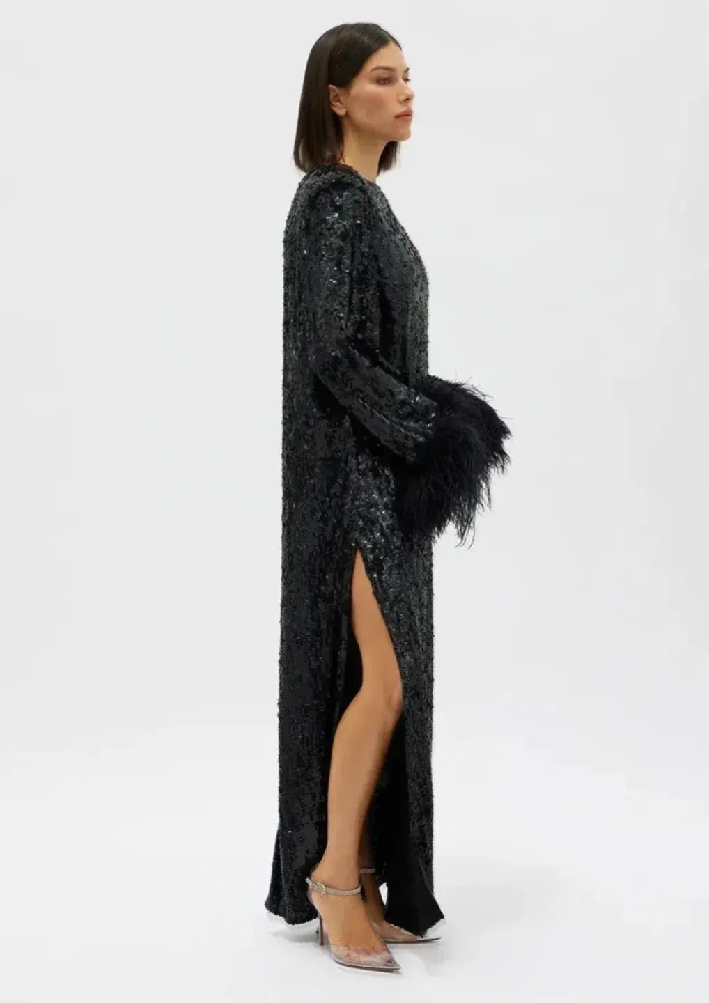 Rachel Gilbert Xanthy Gown Black Size 1 / AU 8 photo 2