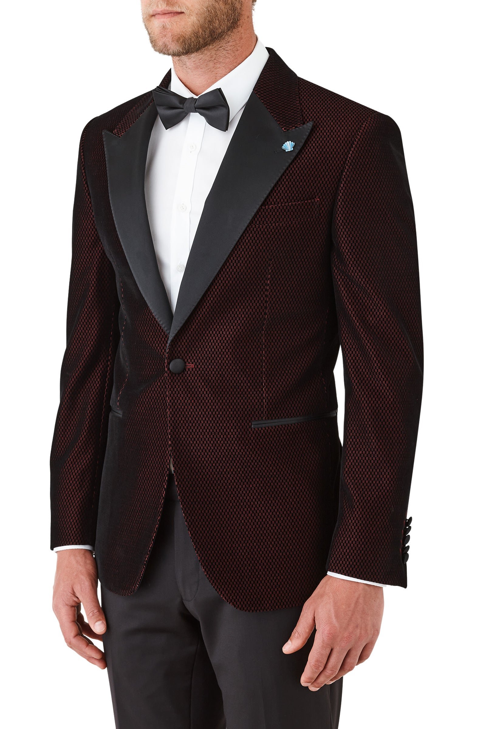Gibson Burgundy Feroze Dinner Jacket photo 3