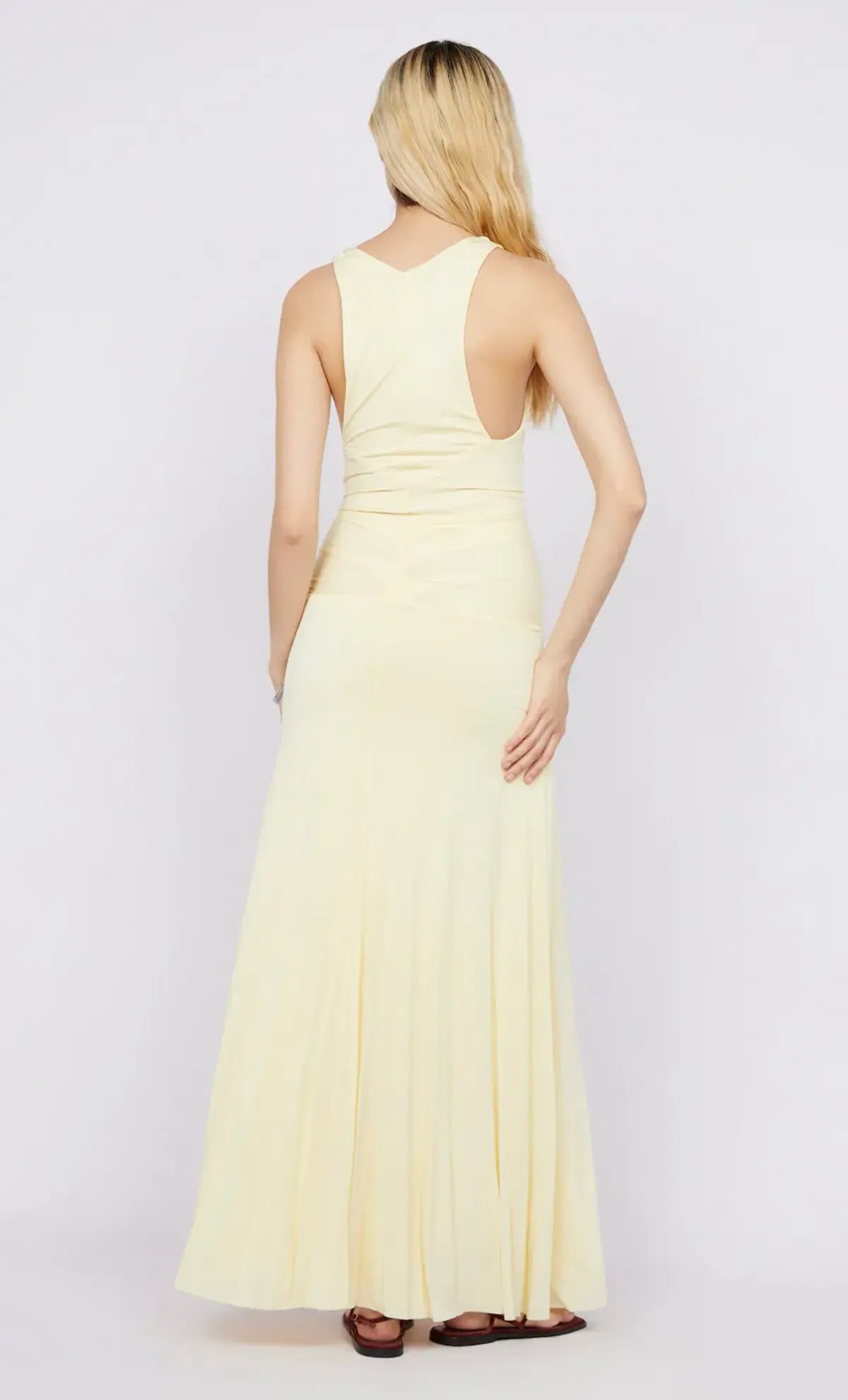 Bec & Bridge Greta Gown Maxi Butter Size AU 6 photo 3