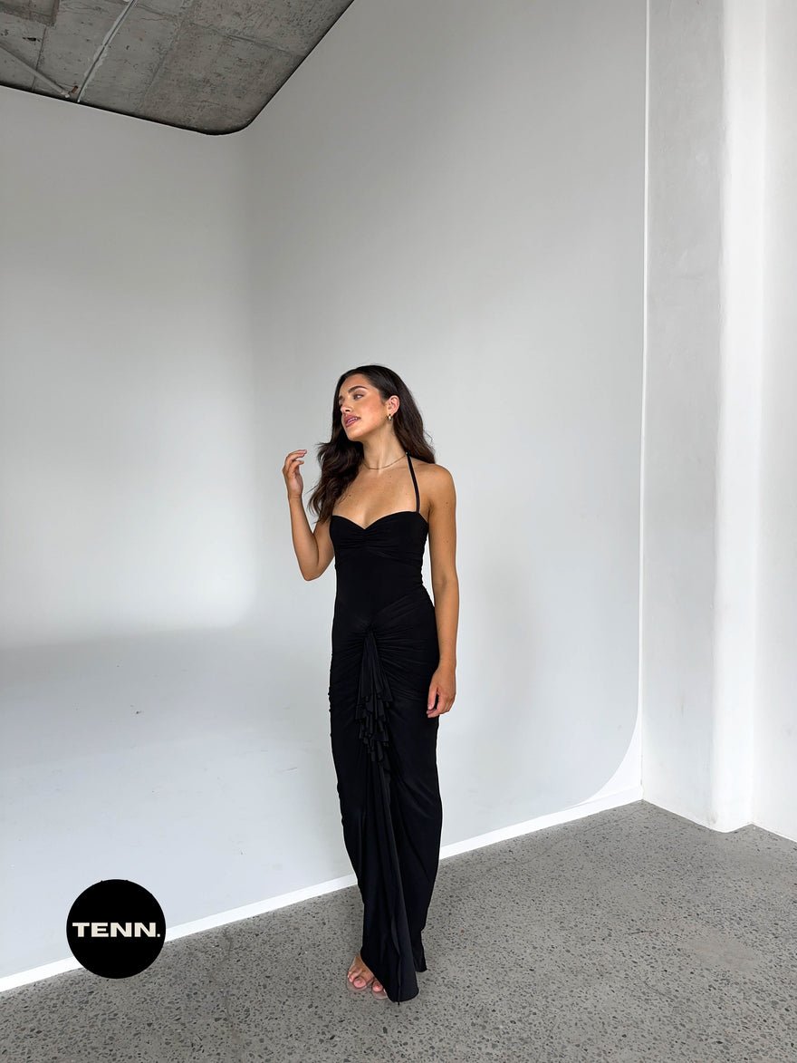 Natalie Rolt Shontae Gown - black photo 3