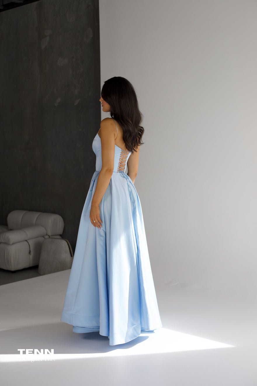 Lia Stublla Isla Gown - Light Blue photo 3