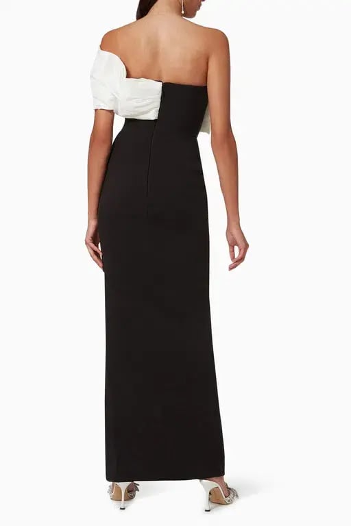 Rachel Gilbert Kace Gown Black Size AU 6 photo 3