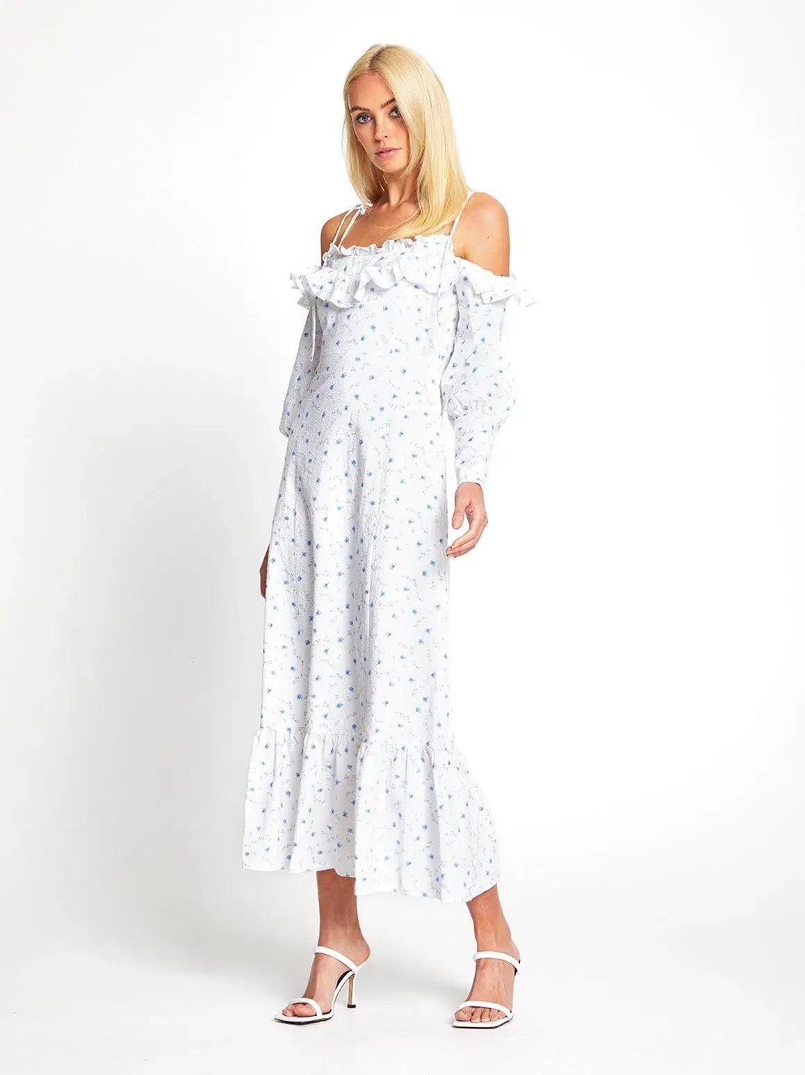 Alice McCall Limonata Midi Dress Porcelain Size 6 photo 2