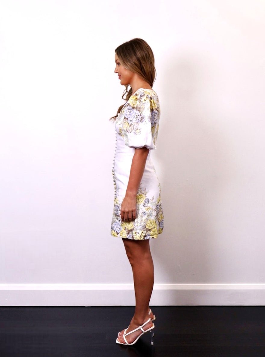Zimmermann Brightside Off Shoulder Mini Dress photo 4