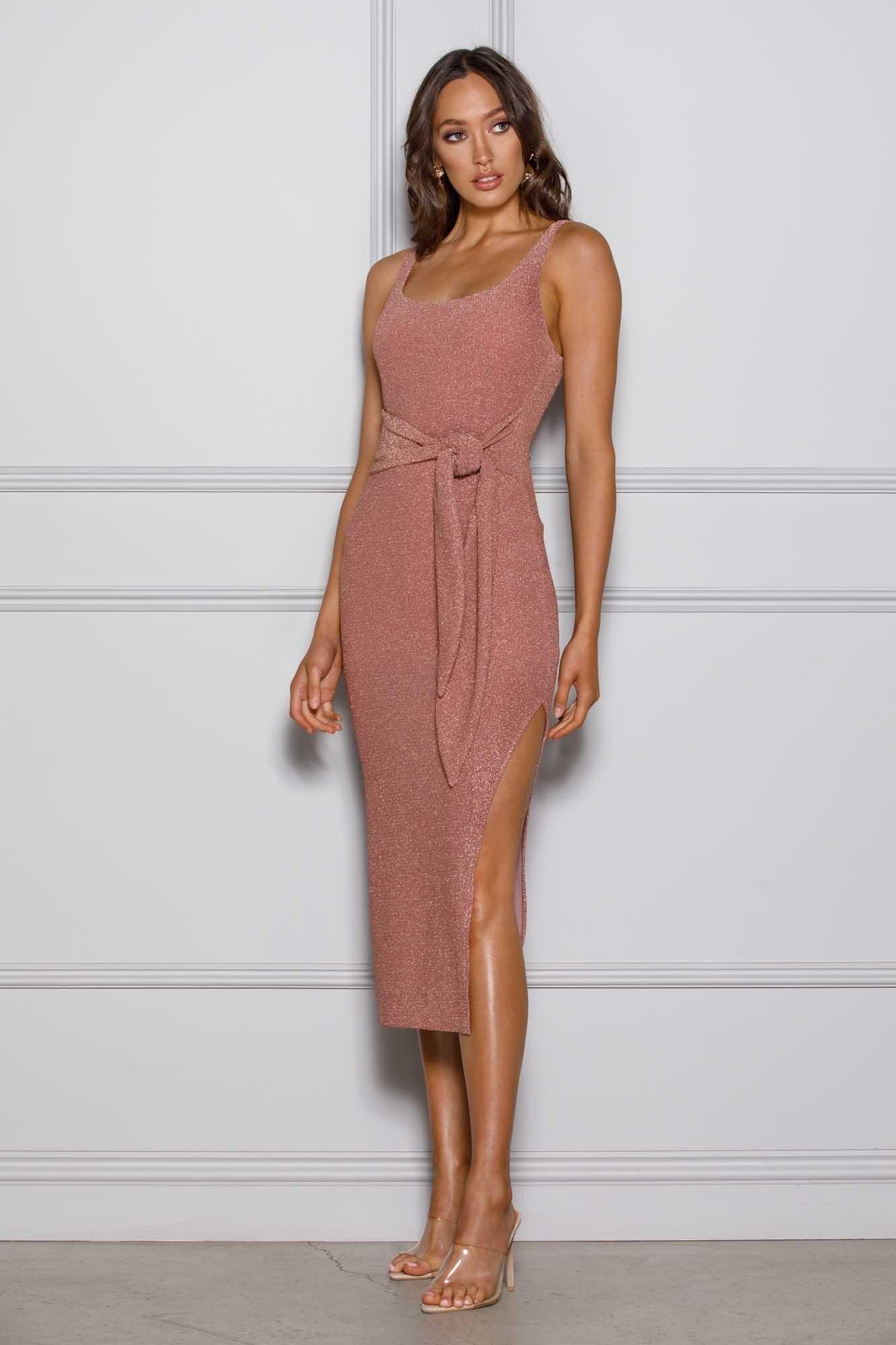 Elle Zeitoune MADDISON MIDI ROSE GOLD photo 3