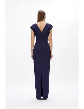RACHEL GILBERT ORION TRIM GOWN SIZE 8/S photo 4