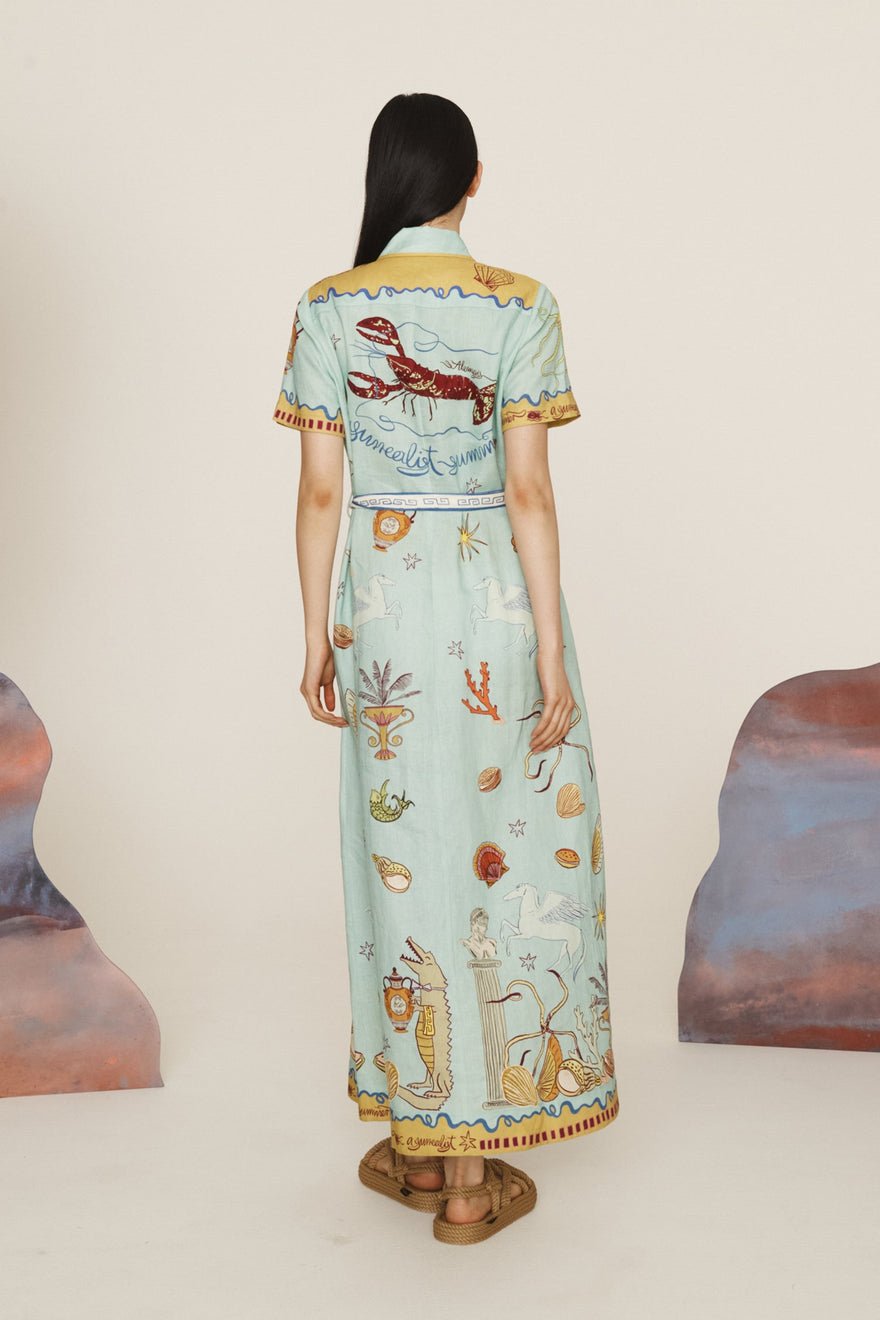 Alemais Surrealist Summer Shirtdress photo 2