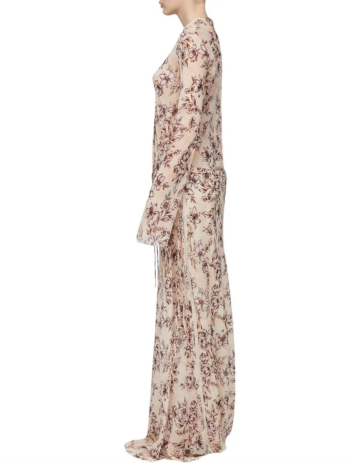 Bec and Bridge Floria Long Sleeve Dress Floral Size 6 photo 2