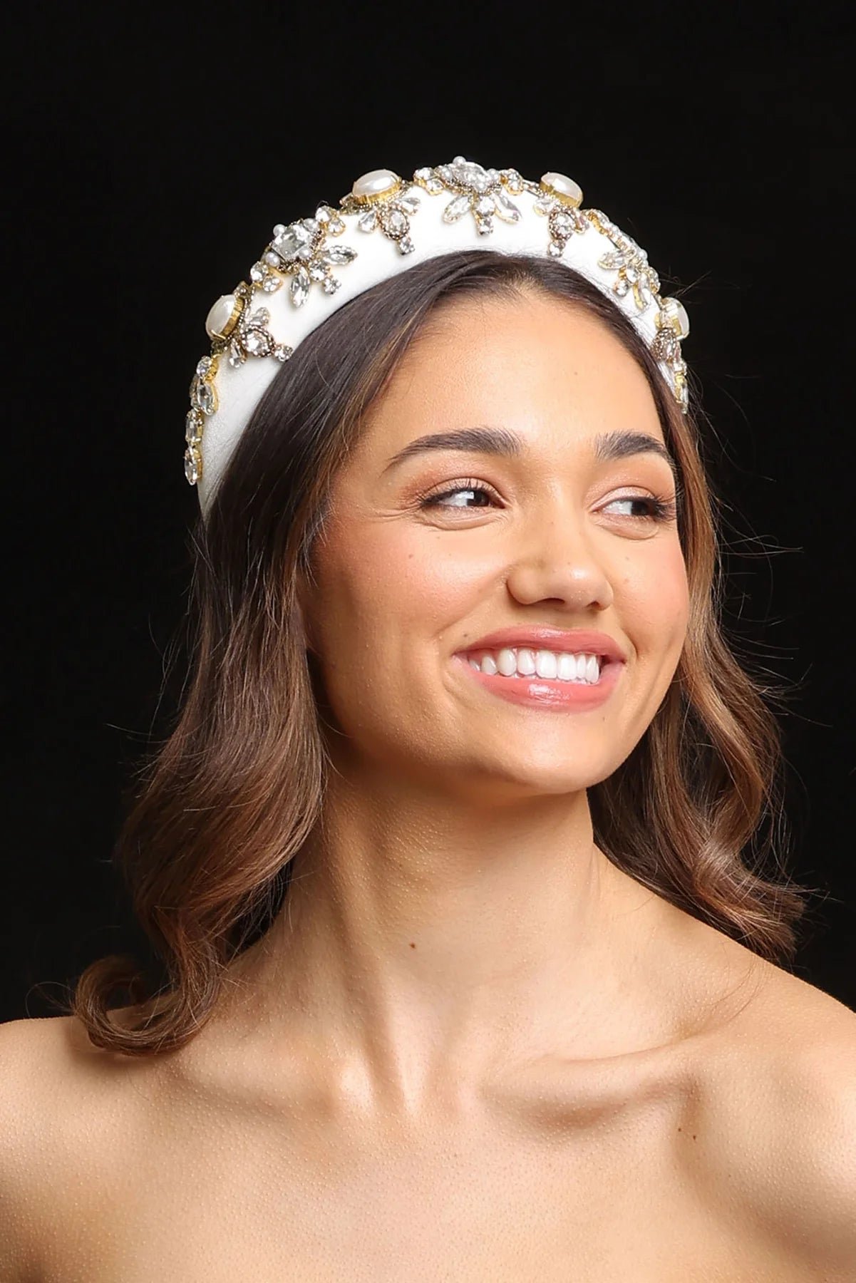 MORGAN & TAYLOR OPHELIA HEADBAND - WHITE photo 4