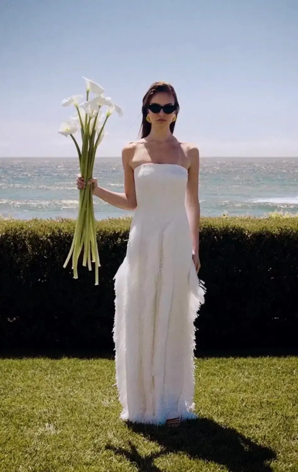 Cult Gaia Freya Gown Off White size XS photo 6