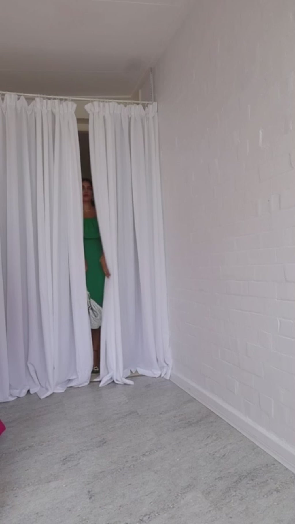 Virgil Midi Dress in Green photo 4