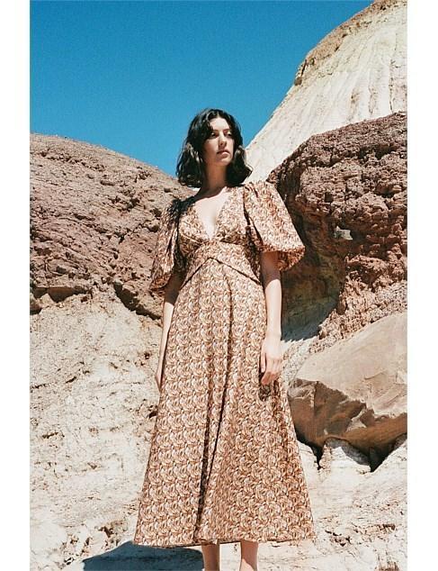 Acler Everett Midi Dress Size 10 photo 2