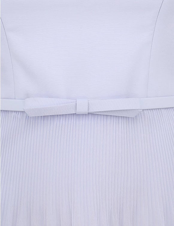 Zimmermann Pleated Frill Mini Dress - Light Blue photo 3